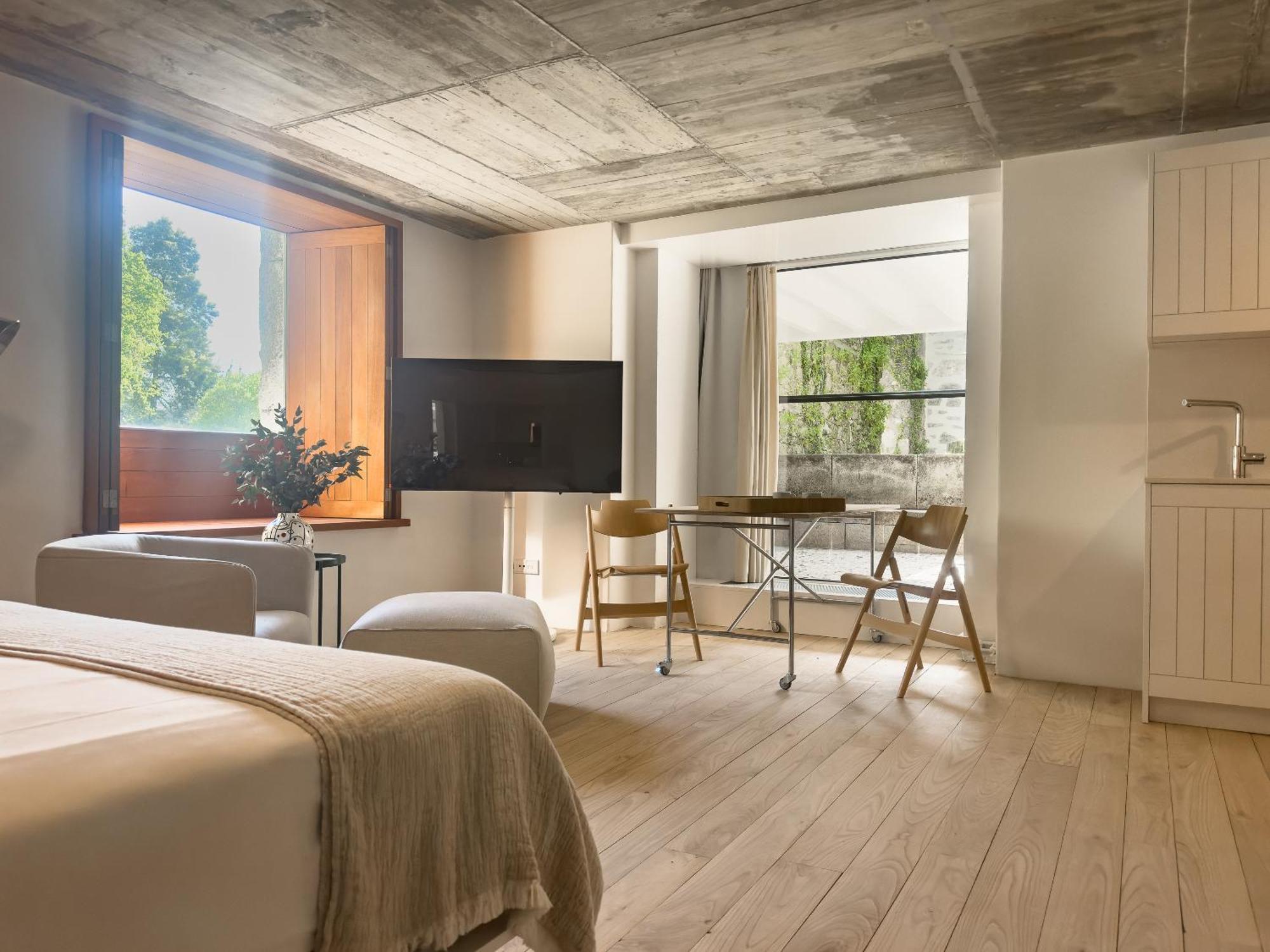 شقة Casas Do Sarela By Upper Luxury Housing سانتياغو دي كومبوستيلا المظهر الخارجي الصورة