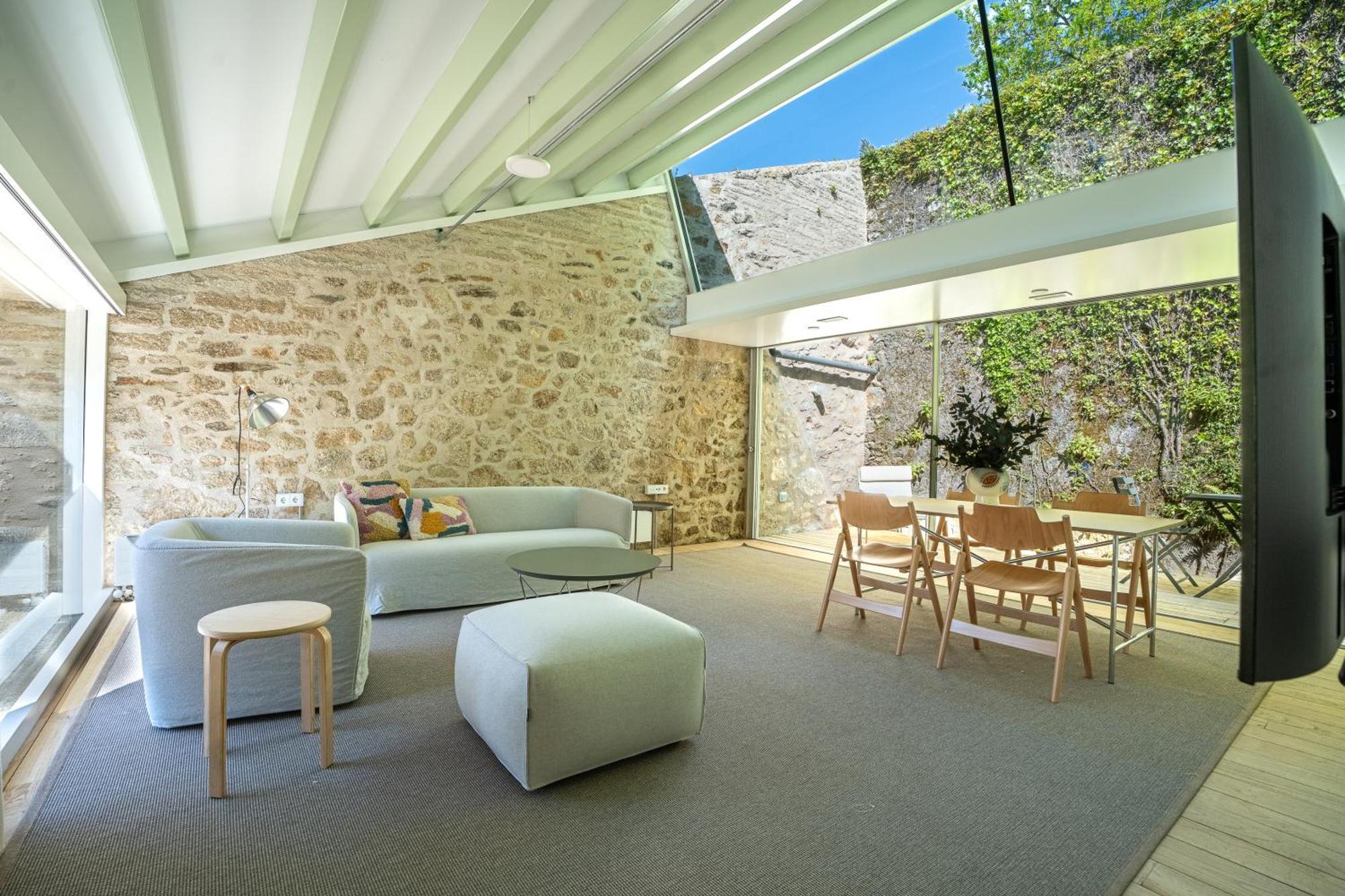 شقة Casas Do Sarela By Upper Luxury Housing سانتياغو دي كومبوستيلا المظهر الخارجي الصورة